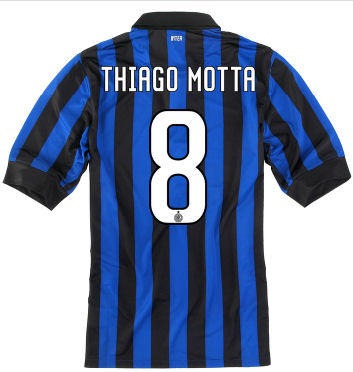 Inter Milan Nike 2011-12 Inter Milan Nike Home Shirt (Thiago