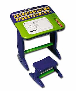 Interactive Desk with Stool