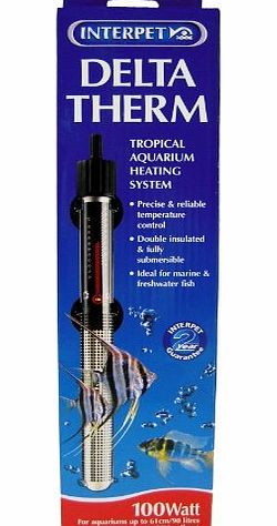 Interpet Aquatic Heater - 100W Deltatherm Heater