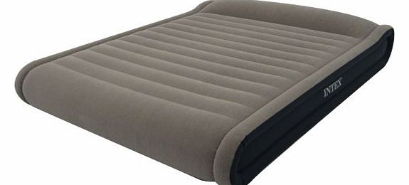 Deluxe Queen Size Mid Rise Pillow Rest Air Bed with Pump