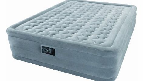 Intex Ultra Plush Queen Size Airbed with Built in Electric Pump (66958)