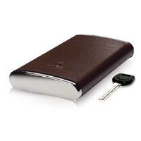 Iomega eGo Portable Hard Drive 250GB Brown Leather