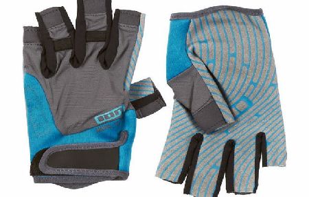 ION Amara Half Finger Wetsuit Gloves - Blue/Grey