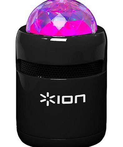 Ion Audio Party Starter Bluetooth Speaker with Built-in Light Show