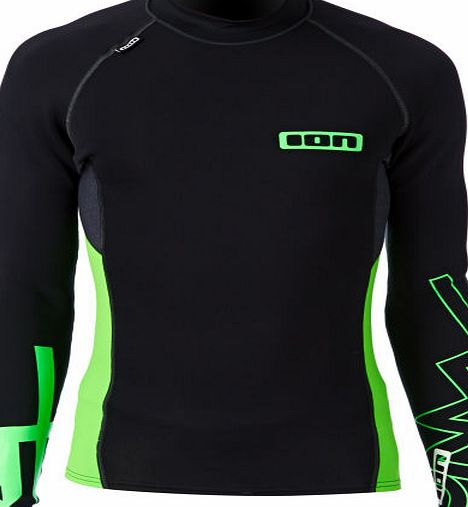 ION Mens ION Neo 2/1mm Long Sleeve Wetsuit Jacket -