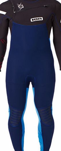 ION Mens ION Onyx Semidry 5/4mm Chest Zip Wetsuit -