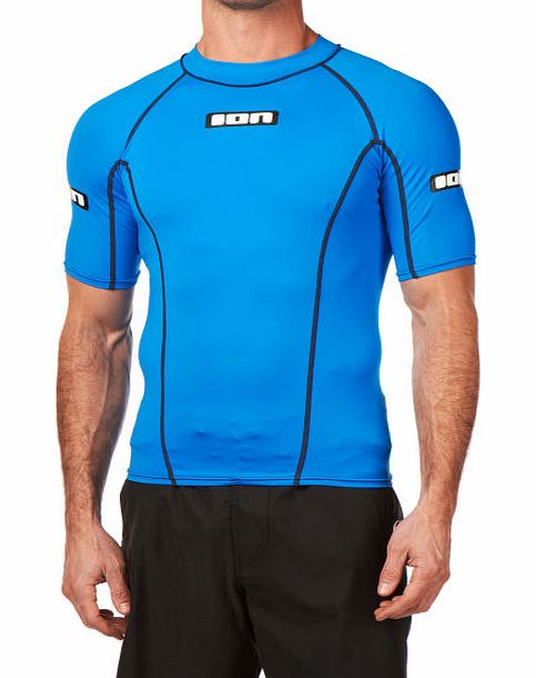 ION Mens ION Promo Short Sleeve Rash Vest - Blue