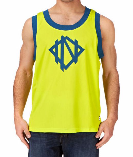 ION Mens ION Tank Surf Tee - Lime Punch