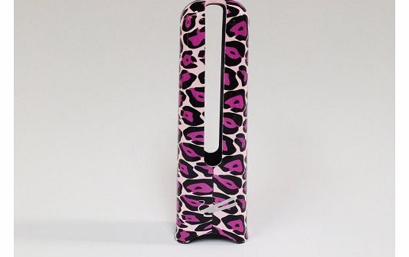 ION Originals Pink Leopard Print Heat Guard Protector for Hair Straighteners fits GHD, Cloud Nine, She, FHI