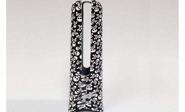 Skulls Black and White Heat Guard Protector for Hair Straighteners fits GHD, Cloud Nine, She, FHI