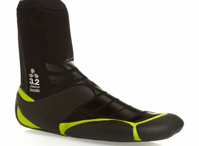 ION Plasma 3/2mm Wetsuit Boots - Black