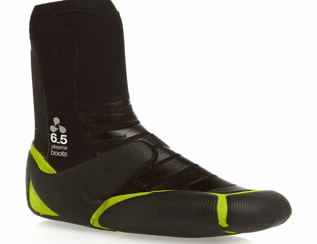 ION Plasma 6/5mm Wetsuit Boots - Black