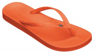 beach orange flip flop
