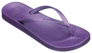 beach purple flip flop