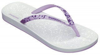romantic lilac/grey flip flop