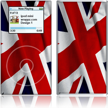 ipod Mini British Flag