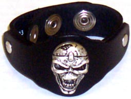 Iron Maiden Head wristband