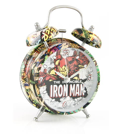 Iron Man Marvel Alarm Clock
