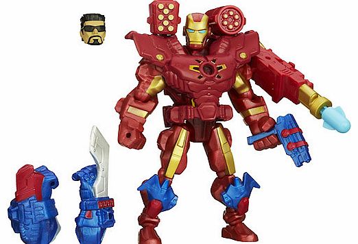 Iron Man Marvel Super Hero Mashers Electronic Figure -