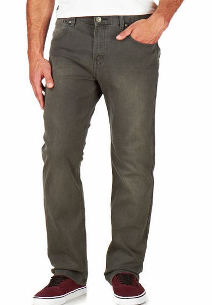 Iron Stag Mens Iron Stag Camborne Slim Fit Jeans - Grey