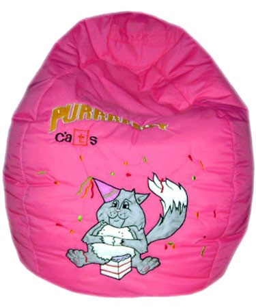 IS Kids Embroidered Bean Bags