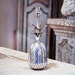 Antique Silver Pineapple Table Lamp