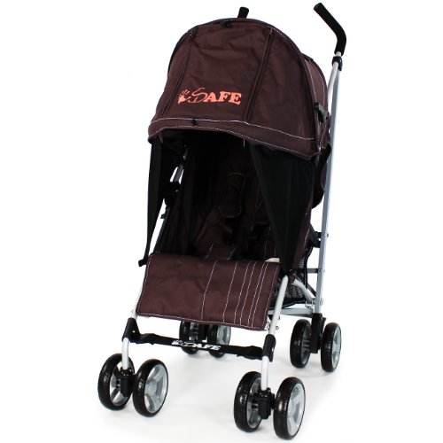 iSafe Media Viewing Buggy Stroller Pushchair - Hot Chocolate (Brown)