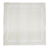 StayPut Shower Mat in innovative non-slip fabric (Soft White) - soft and durable, this quality shower or small bath mat is in a class of its own