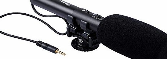 iShoot PL-MIC02 Professional DSLR DV External Stereo Microphone