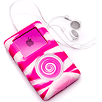 iSkin Wild Sides for iPod - Colour: Diva