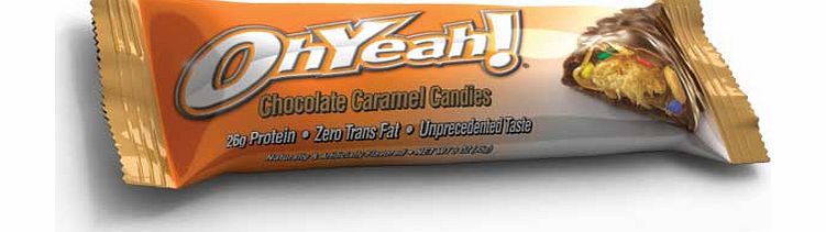 ISS Nutrition ISS Oh Yeah Pack of 12 Chocolate Caramel Candy