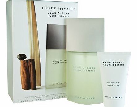 Issey Miyake Eau De Toilette Spray Gift Set for Men 125ml