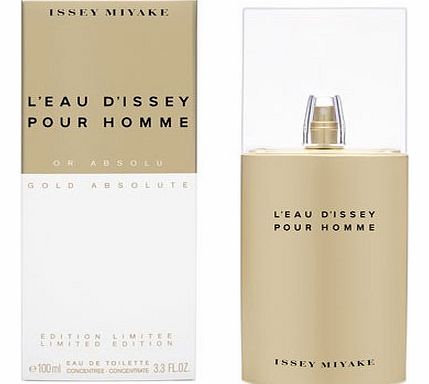 Issey Miyake LEau dIssey Pour Homme Gold Absolute Eau de Toilette 100ml Spray