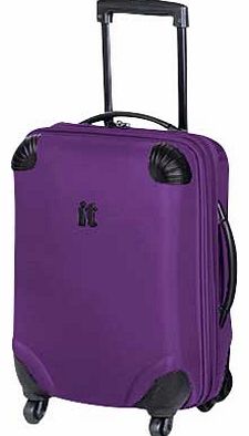 IT Frameless Medium 4 Wheel Suitcase - Purple