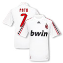 Italian teams Adidas 07-08 AC Milan away (Pato 7)