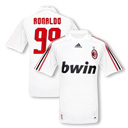 Italian teams Adidas 07-08 AC Milan away (Ronaldo 99)