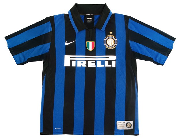Italian teams Adidas 07-08 Inter Milan home