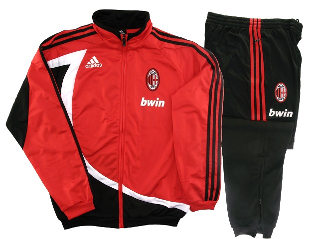 Italian teams Adidas 08-09 AC Milan Presentation Suit -- Kids