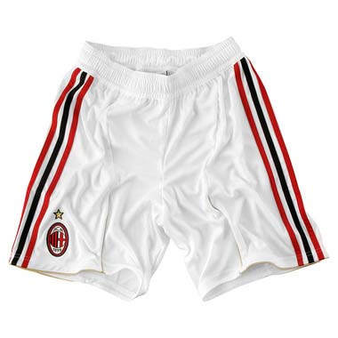 Italian teams Adidas 2010-11 AC Milan Adidas Home Football Shorts