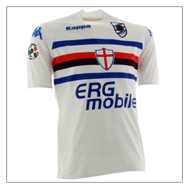Kappa 09-10 Sampdoria Away Shirt