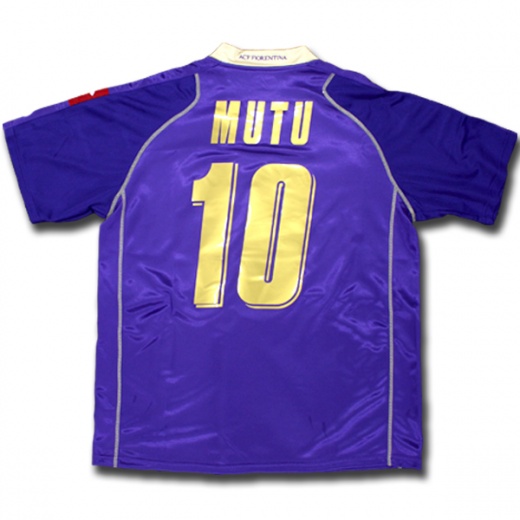 Lotto 08-09 Fiorentina home (Mutu 10)