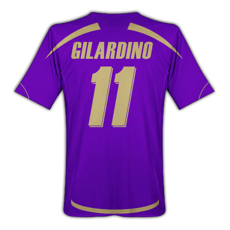 Italian teams Lotto 09-10 Fiorentina home (Gilardino 11)