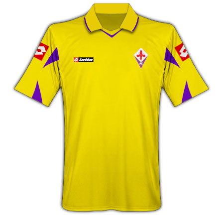 Italian teams Lotto 2010-11 Fiorentina 3rd Lotto Football Shirt