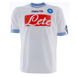 Macron 2010-11 Napoli Away Macron Football Shirt