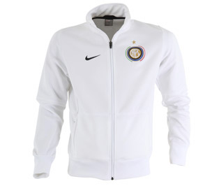 Nike 09-10 Inter Milan Lineup Jacket (White)