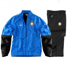 Nike 09-10 Inter Milan Woven Warmup Suit (Blue)