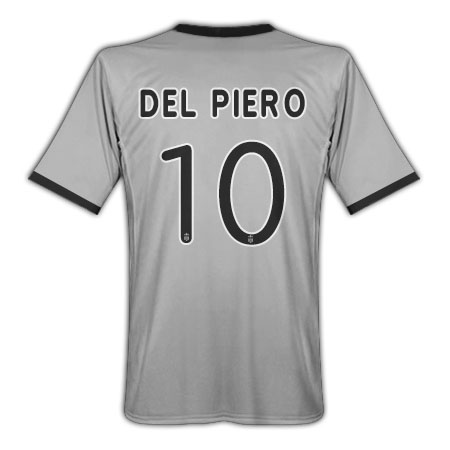 Italian teams Nike 09-10 Juventus away (Del Piero 10)