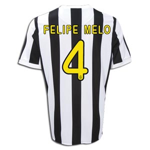 Italian teams Nike 09-10 Juventus home (Felipe Melo 4)