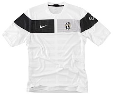 Italian teams Nike 09-10 Juventus Pre-Match Training Shirt (white)