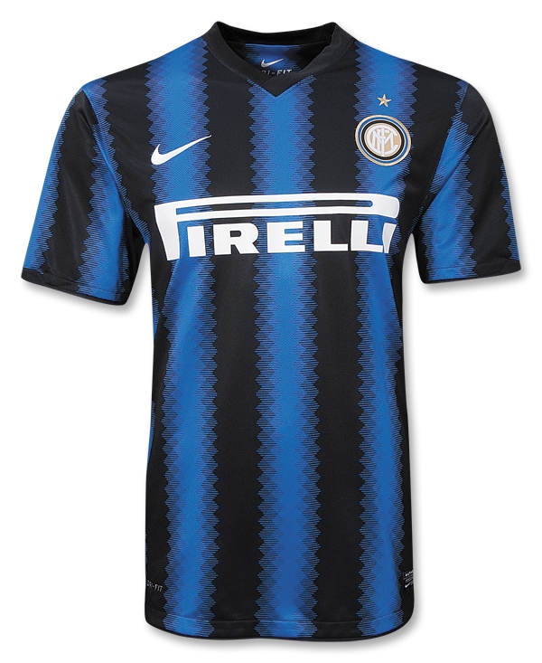 Italian teams Nike 2010-11 Inter Milan Home Nike Football Shirt